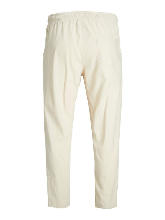 Men's Elastic Chino Trousers Moonbeam