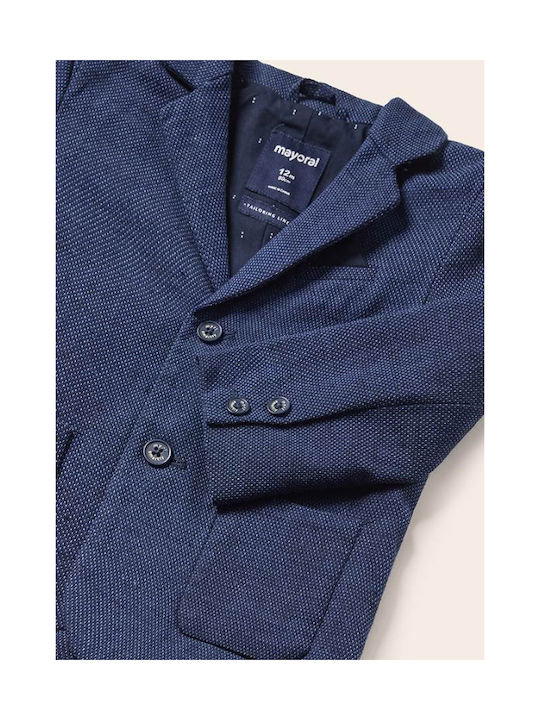 Kids Blazer Short Navy Blue