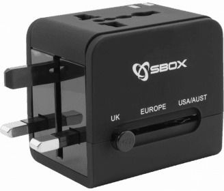 Sbox Adaptor Priză de la Universal în Universal