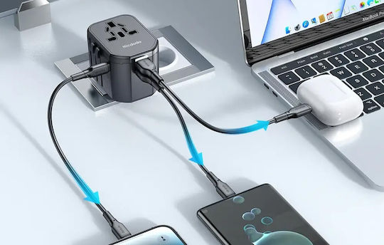 Mcdodo Adaptor Priză de la Universal în Universal