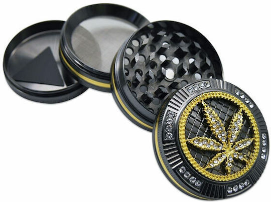 Champ Grinder Bling Leaf 50mm