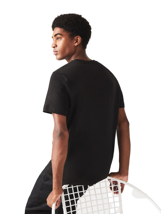 Lacoste Men's Short Sleeve T-shirt Black