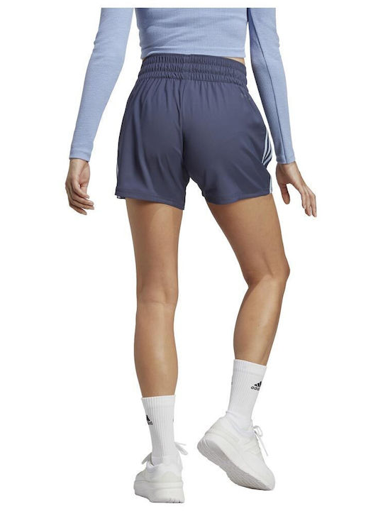 Adidas Tiro Women's High-waisted Sporty Shorts Blue