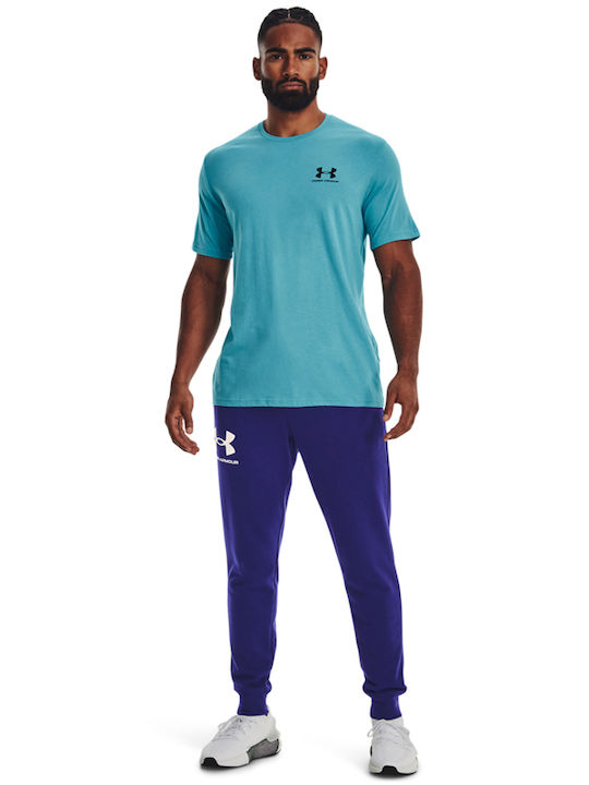 T-shirt Γαλάζιο