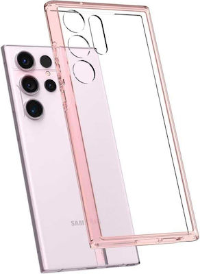 Spigen Ultra Hybrid Plastic / Silicone Back Cover Rose Crystal (Galaxy S23 Ultra)