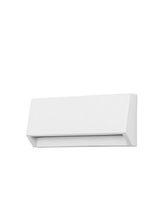 Forlight Επιτοίχια Εξωτερική Πλαφονιέρα LED IP65 1.4W με Φυσικό Λευκό Φως 10x6εκ.