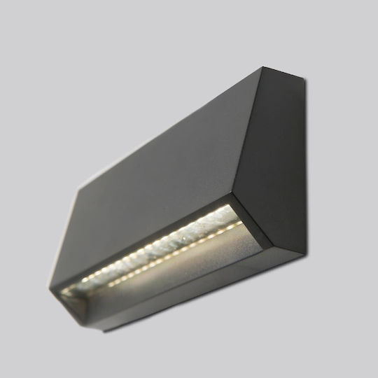 Forlight Wall-Mounted Outdoor Ceiling Light LED IP65 1.4W with Natural White Light 10x6εκ.