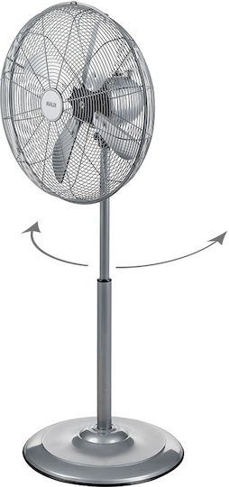 Muhler DMF18I Ανεμιστήρας Ορθοστάτης 80W Ασημί