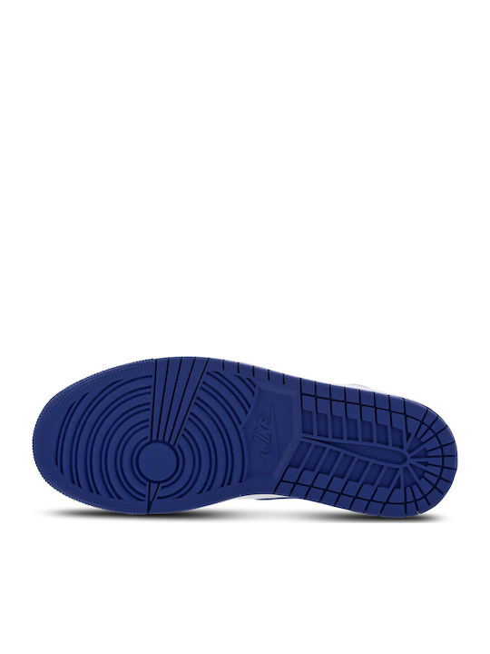 Air  1 Mid Boots Cement Grey / True Blue / White