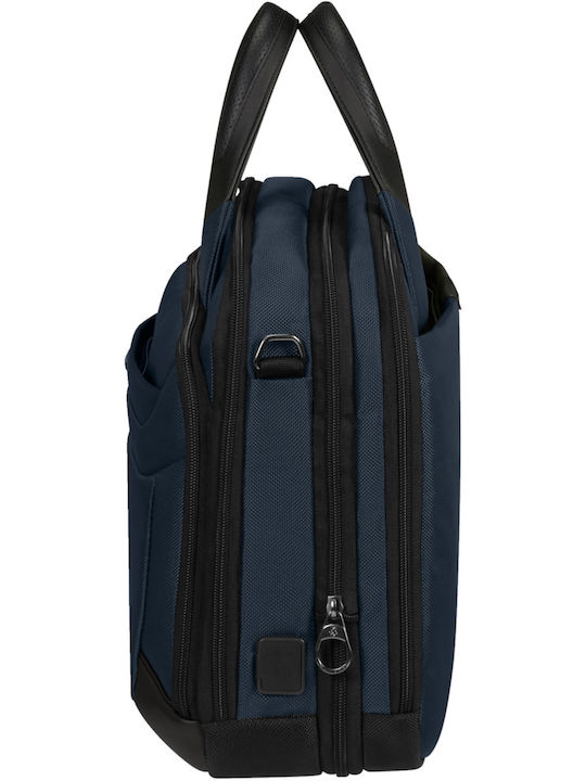 Samsonite Pro-DLX 6 Waterproof Shoulder / Handheld Laptop Bag 17.3" with USB Port in Blue Color