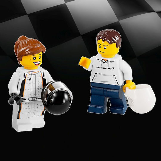 LEGO Speed Champions Mclaren Solus Gt and Mclaren F1 LM for Ages 9+ 581 Pieces