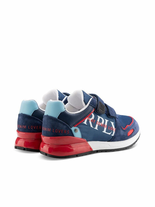 Replay Kids Sneakers Navy Blue