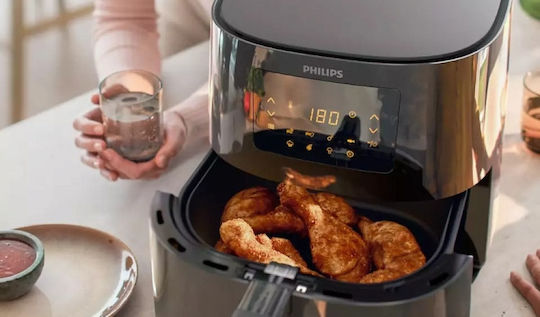 Philips Еър Фрайър с Wi-Fi 4.1лт Сив HD9255/60