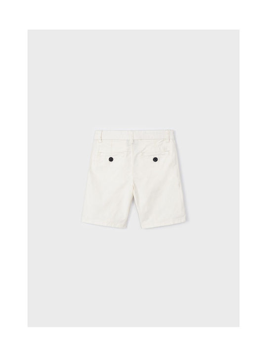 Mayoral Kids Shorts/Bermudas Fabric White