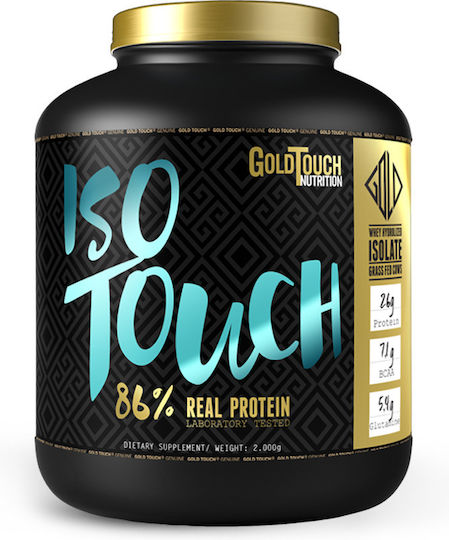 GoldTouch Nutrition Iso Touch 86% Organic Whey Protein with Cookie Dough Flavor 2kg