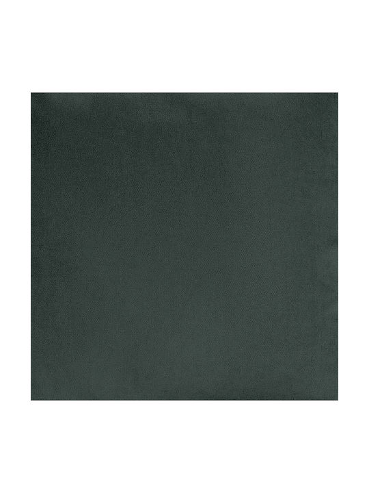 Lino Home Dekorativer Kissenbezug Renas aus Samt 17070 Light Grey 45x45cm.