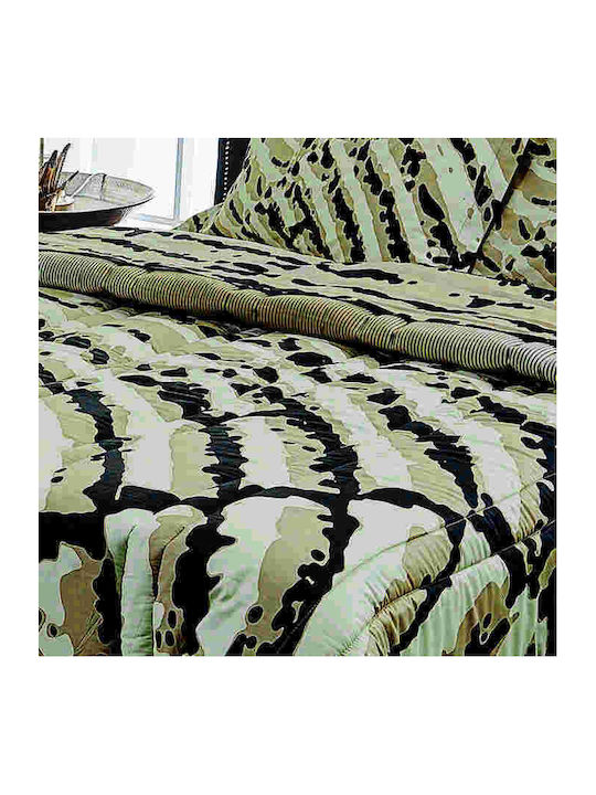 SB Home Teatro Module Cuvertură Extra-dublu Bumbac Bej 240x260cm 3buc