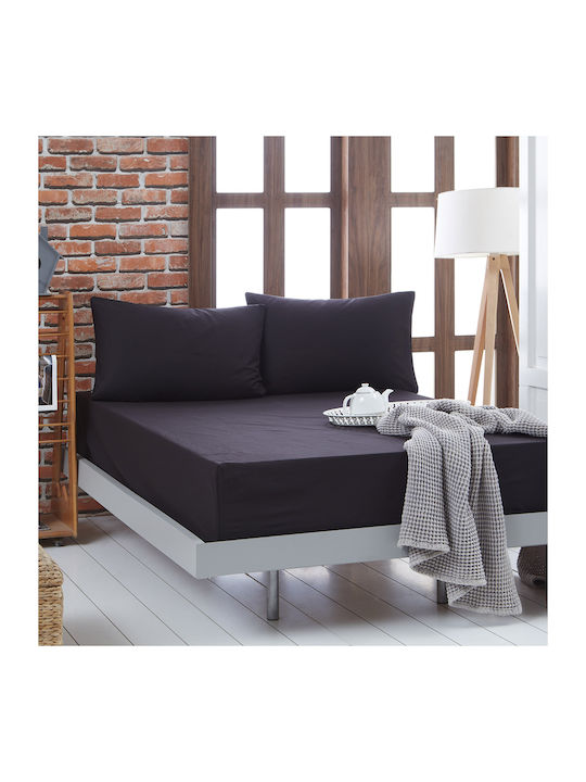 Beauty Home 1999 Tagesdecke Einzelbett Baumwolle Black 160x240cm