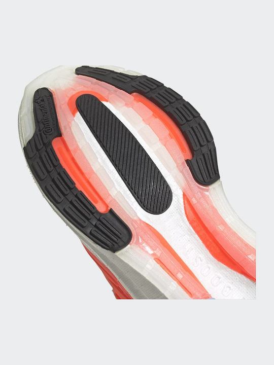 Ultraboost 23 Αθλητικά Παιδικά Παπούτσια Running με Κορδόνια Cloud White / Solar Red