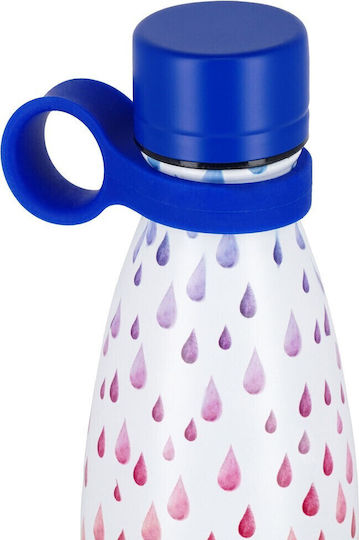 Legami Milano Hot&Cold Recyclable Thermos Bottle Stainless Steel BPA Free 500ml After Rain