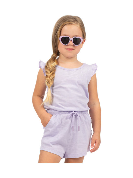 Energiers Kids' Fabric Jumpsuit Shorts/Bermudas 15-223314-2 Lilac