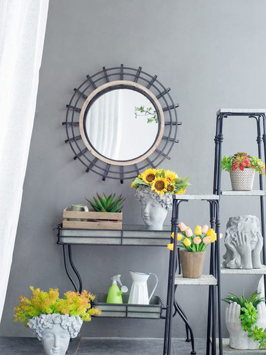 Artekko Ghiveci din Beton Gri 23x23x29εκ.