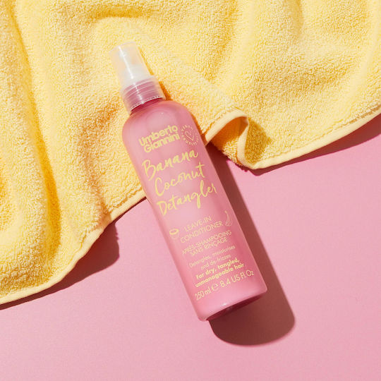 Umberto Giannini Banana Coconut Leave In Conditioner Hydration for Frizzy Hair 250ml