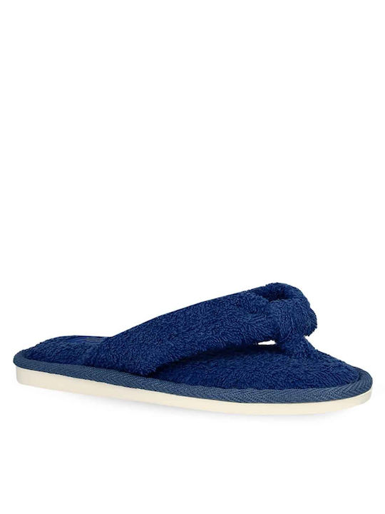 Parex Closed-Toe Terry Women's Slippers Blue