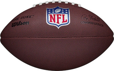 Wilson NFL Duke Replica Ball Μπάλα Rugby Καφέ