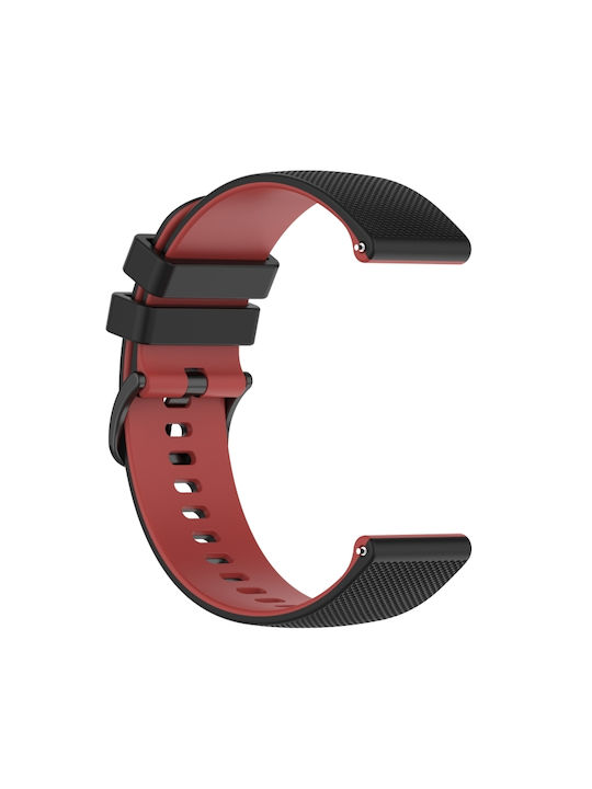 Sonique Λουράκι Μαύρο / Κόκκινο (Amazfit Stratos)