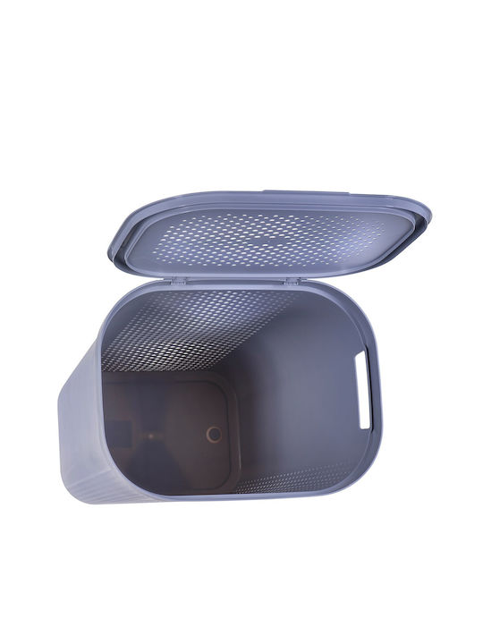 Curver Coș De Rufe Din Lemn 60l Cu Capac 60x35x60cm Gri