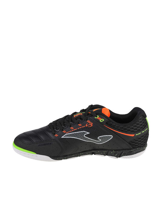 Joma Liga-5 2201 ÎN Scăzut Pantofi de Fotbal Sala Negre