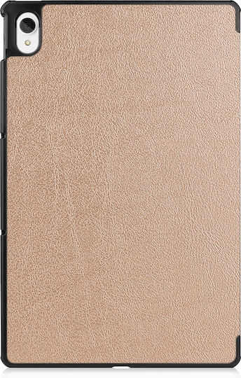 Sonique Flip Cover Ροζ Χρυσή (Lenovo Tab P11)