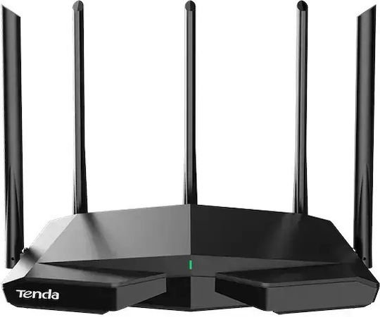 Tenda TX27 Pro Drahtlos Router Wi‑Fi 6E mit 3 Anschlüssen Gigabit Ethernet