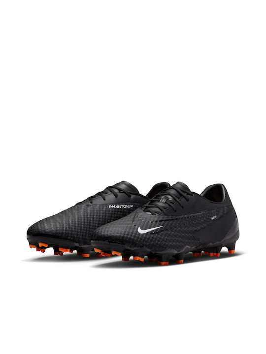 Nike Phantom GΧ Academy FG/MG Low Football Shoes with Cleats Black