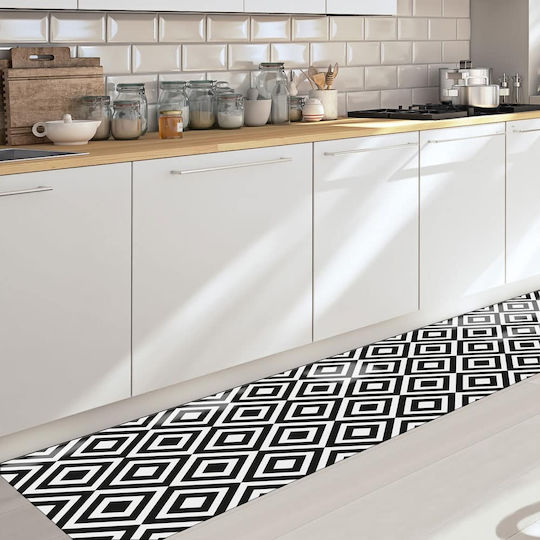 Ango Χαλάκι Κουζίνας Διάδρομος Αδιάβροχο 50x180cm 83123 Μαύρο Ango Χαλάκι Κουζίνας Διάδρομος Αδιάβροχο 50x180cm 83123 Μαύρο