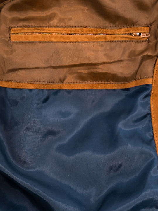 Lederjacke Jacke Tabac Braun