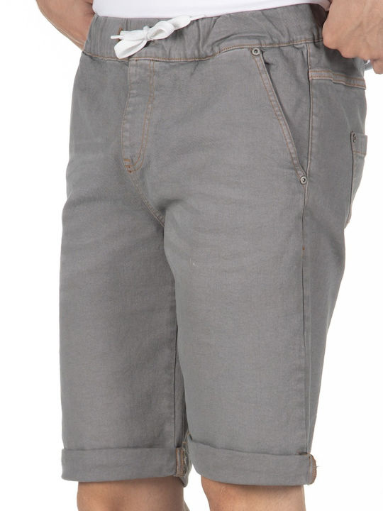 Men's Shorts Jeans Gray