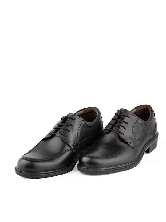 Boxer Men's Anatomic Leather Casual Shoes Black