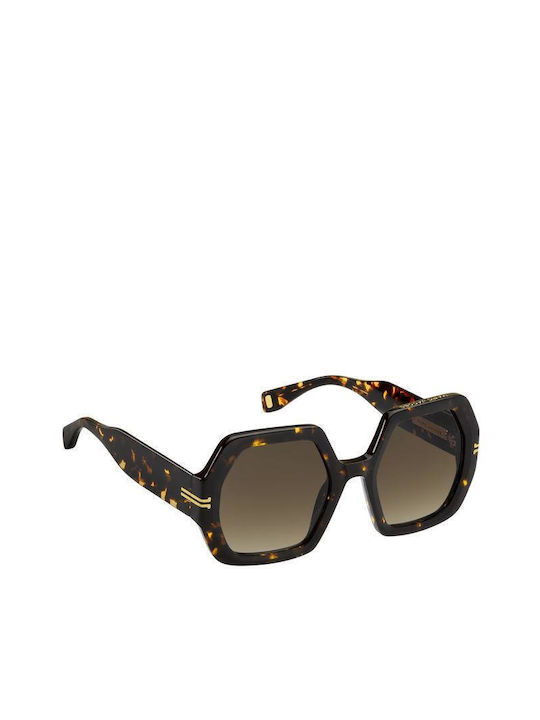Marc Jacobs Sonnenbrillen mit Braun Rahmen und Braun Verlaufsfarbe Linse MJ 1074/S 086/HA