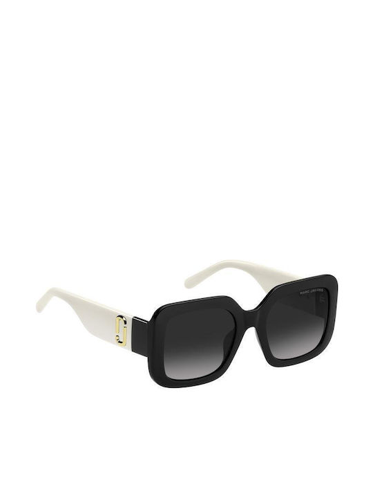 Marc Jacobs Sonnenbrillen mit Schwarz Rahmen und Gray Verlaufsfarbe Linse MARC 647/S 80S/9O