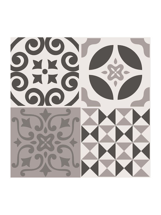 Decorative Sticker Tiles Cementine 3pcs 30x30cm Ango