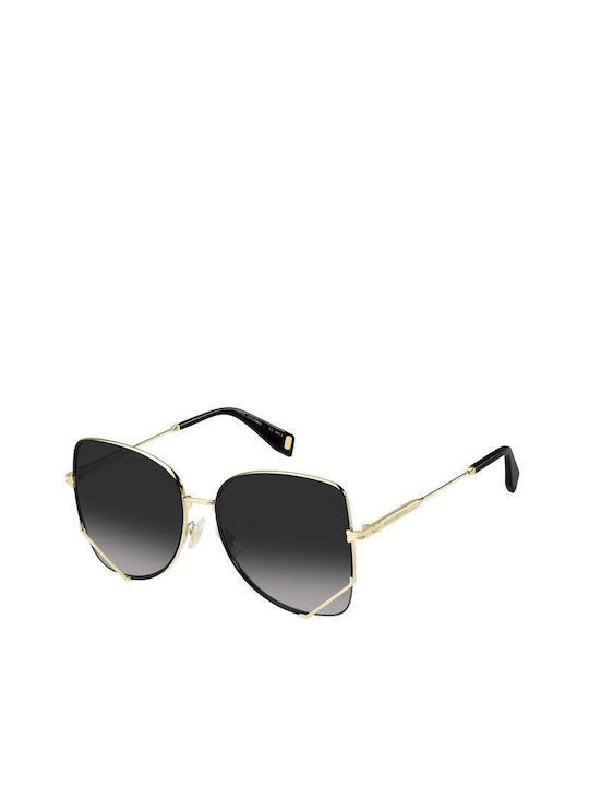 Marc Jacobs Sonnenbrillen mit Gold Rahmen und Gray Verlaufsfarbe Linse MJ 1066/S RHL/9O