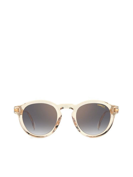 Carrera Unisex Γυαλιά Ηλίου με Μπεζ Κοκκάλινο Σκελετό και Γκρι Ντεγκραντέ Φακό 306/S 10A/FQ
