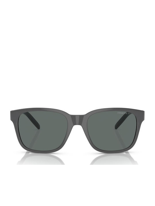 Arnette Men's Sunglasses with Gray Metal Frame and Gray Polarized Lens AN4320 287081