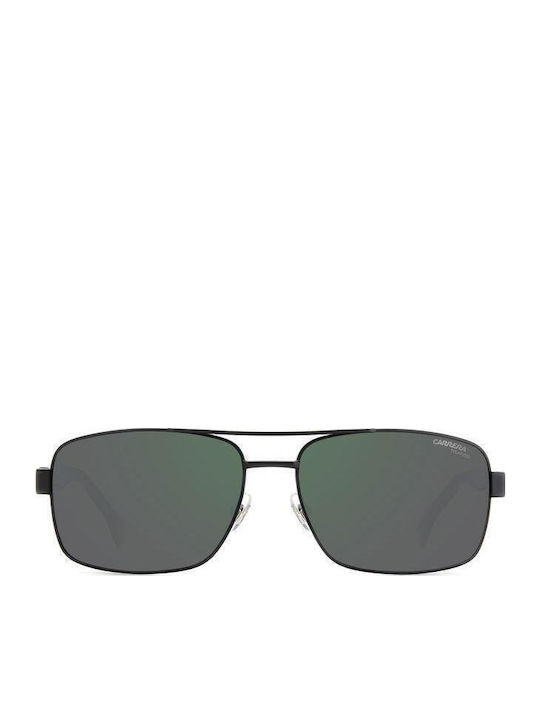 Carrera Herren Sonnenbrille mit Schwarzem Metallrahmen und Grauen Polarisiert Gläsern 8063/S 003/Q3