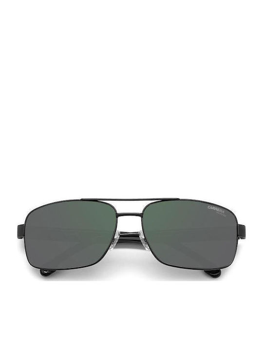 Carrera Herren Sonnenbrille mit Schwarzem Metallrahmen und Grauen Polarisiert Gläsern 8063/S 003/Q3