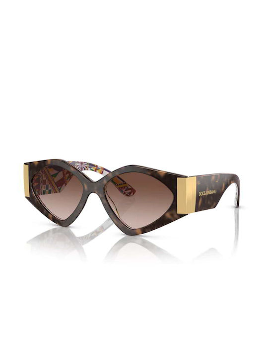 Dolce & Gabbana Γυαλιά Ηλίου Καφέ με Κοκκάλινο Σκελετό Dolce & Gabbana Γυαλιά Ηλίου Καφέ με Κοκκάλινο Σκελετό