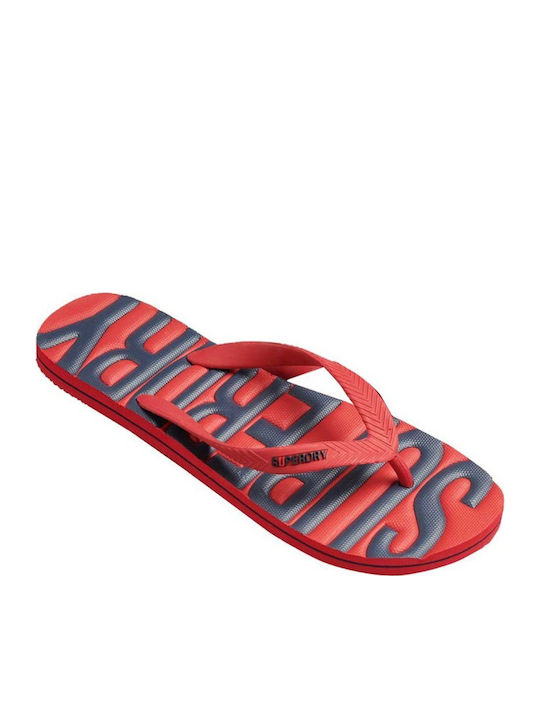 Ανδρικά Flip Flops Κόκκινα