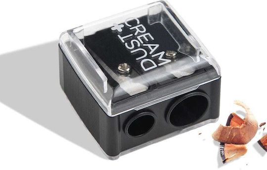 Dust+Cream Dual Ξύστρα Μαύρη Μαύρη